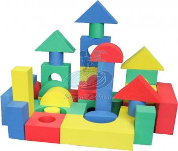 Set 32 cuburi din burete (spuma) de constructie EB1002