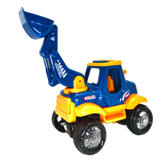 Excavator 20 cm danseaza, canta si proiecteaza lumini colorate