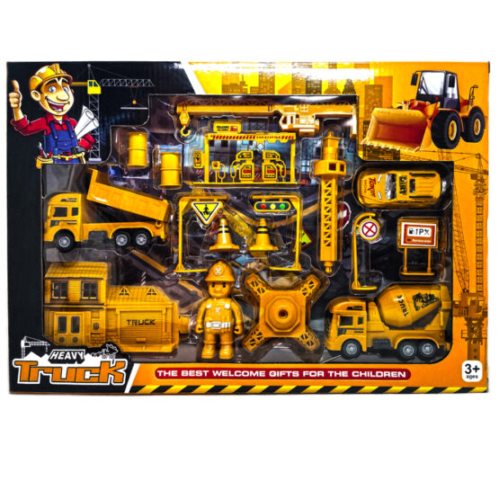 Set „Micul Oras” galben – 17 piese